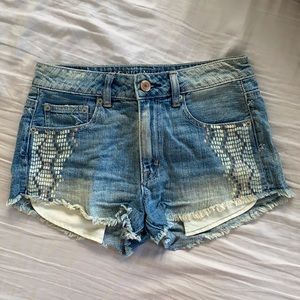 American Eagle Women’s Hi-Rise Jean Shorts